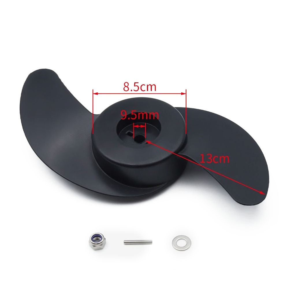 Outboard Motor Propeller 2-Bla - Fishing Kayak Trolling Motor recension och pris
