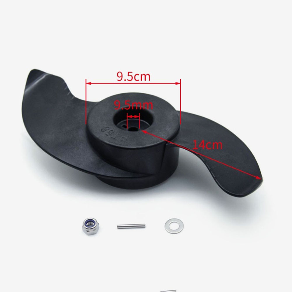 Outboard Motor Propeller 2-Bla - Fishing Kayak Trolling Motor recension och pris