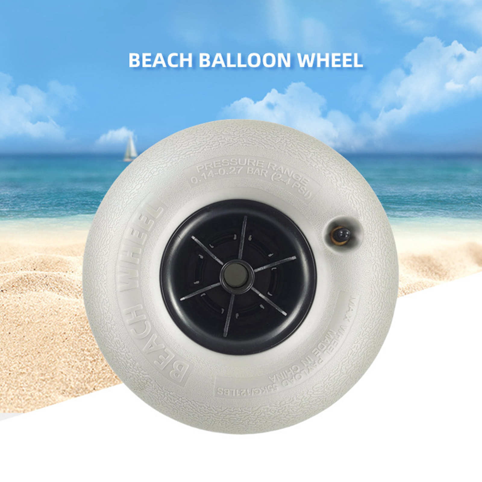 10In Balloon Wheels Profession - Fishing Kayak Cart recension och pris