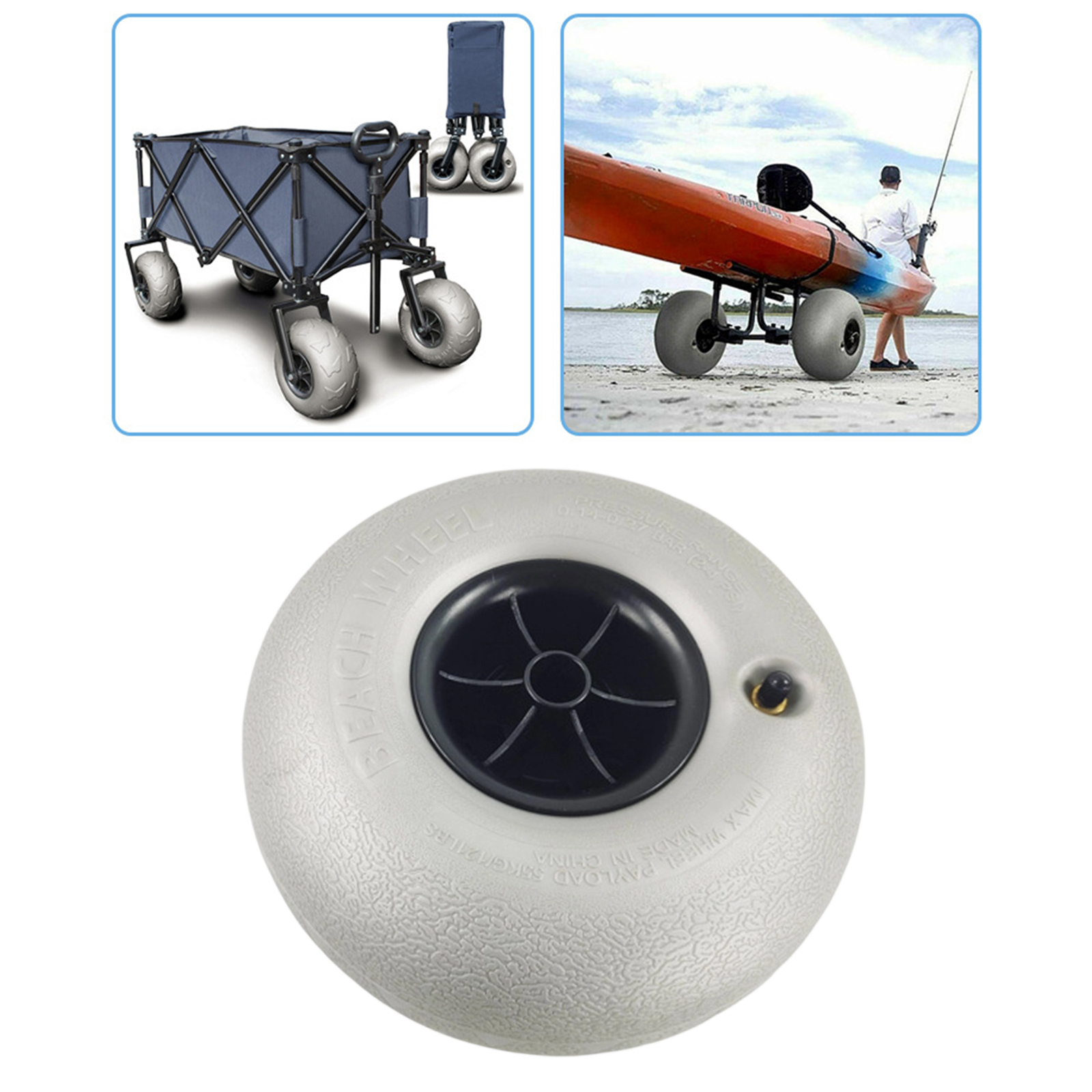 10In Balloon Wheels Profession - Fishing Kayak Cart recension och pris