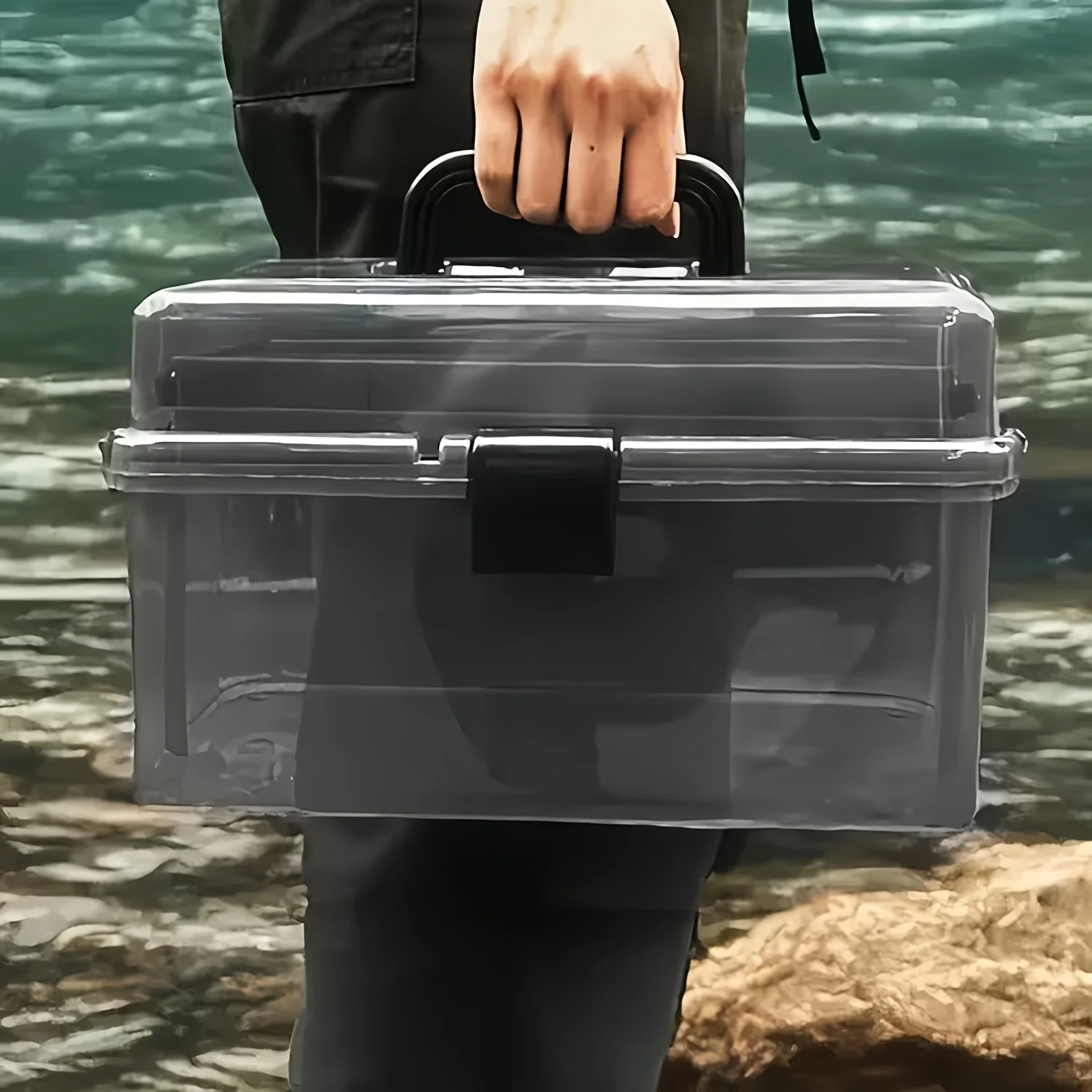 Durable PE Fishing Gear Box |  - Fishing Kayak Crate recension och pris