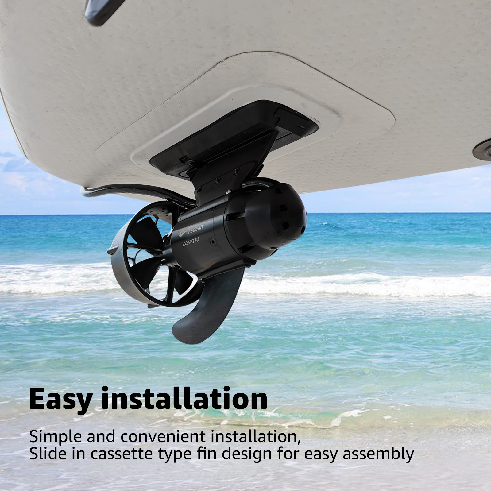 380W 600W Electric Fins Stand  - Fishing Kayak Cart recension och pris