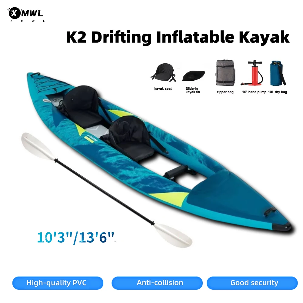 Canoe Kayak Inflatable Boat 1- - Fishing Kayak Inflatable recension och pris