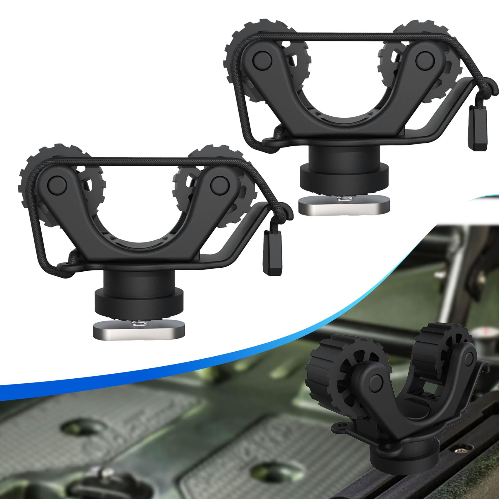Kayak Rail Paddle Holder Kayak - Fishing Kayak Storage Bag recension och pris