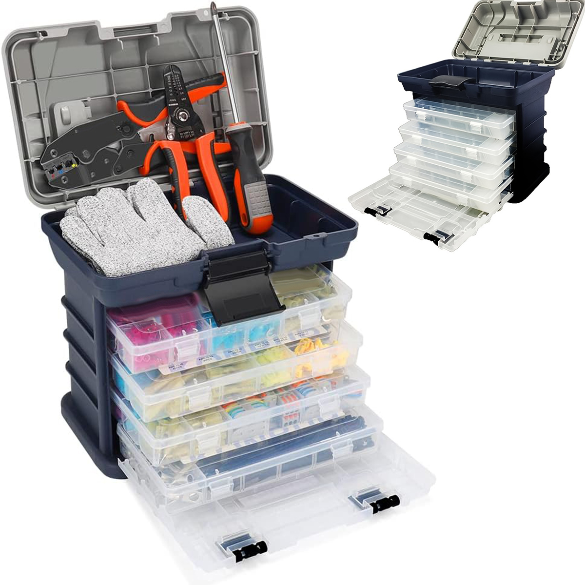 Multifunction Fashing Tackle B - Fishing Kayak Crate recension och pris