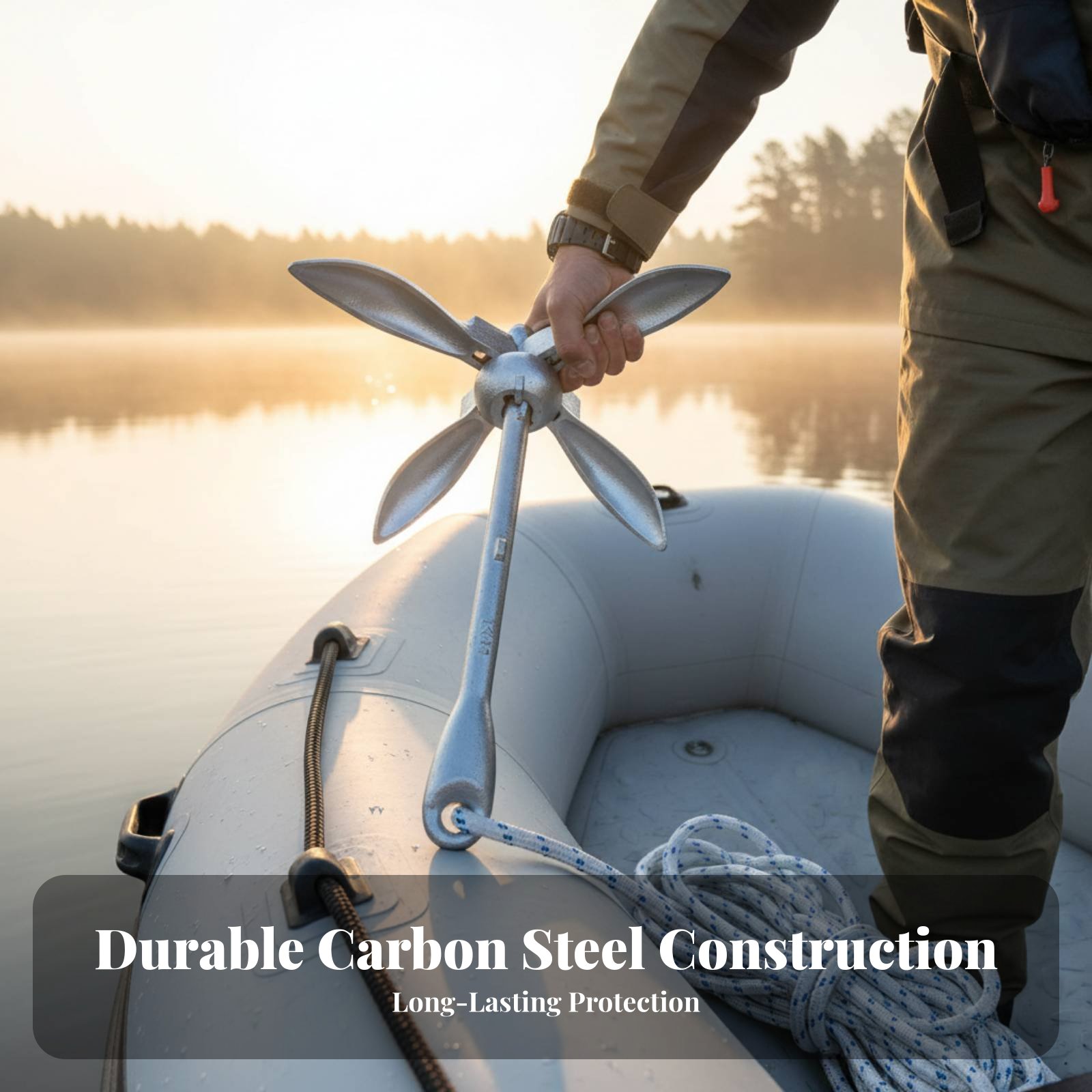 Lotus Anchor Foldable Carbon S - Fishing Kayak Anchor recension och pris