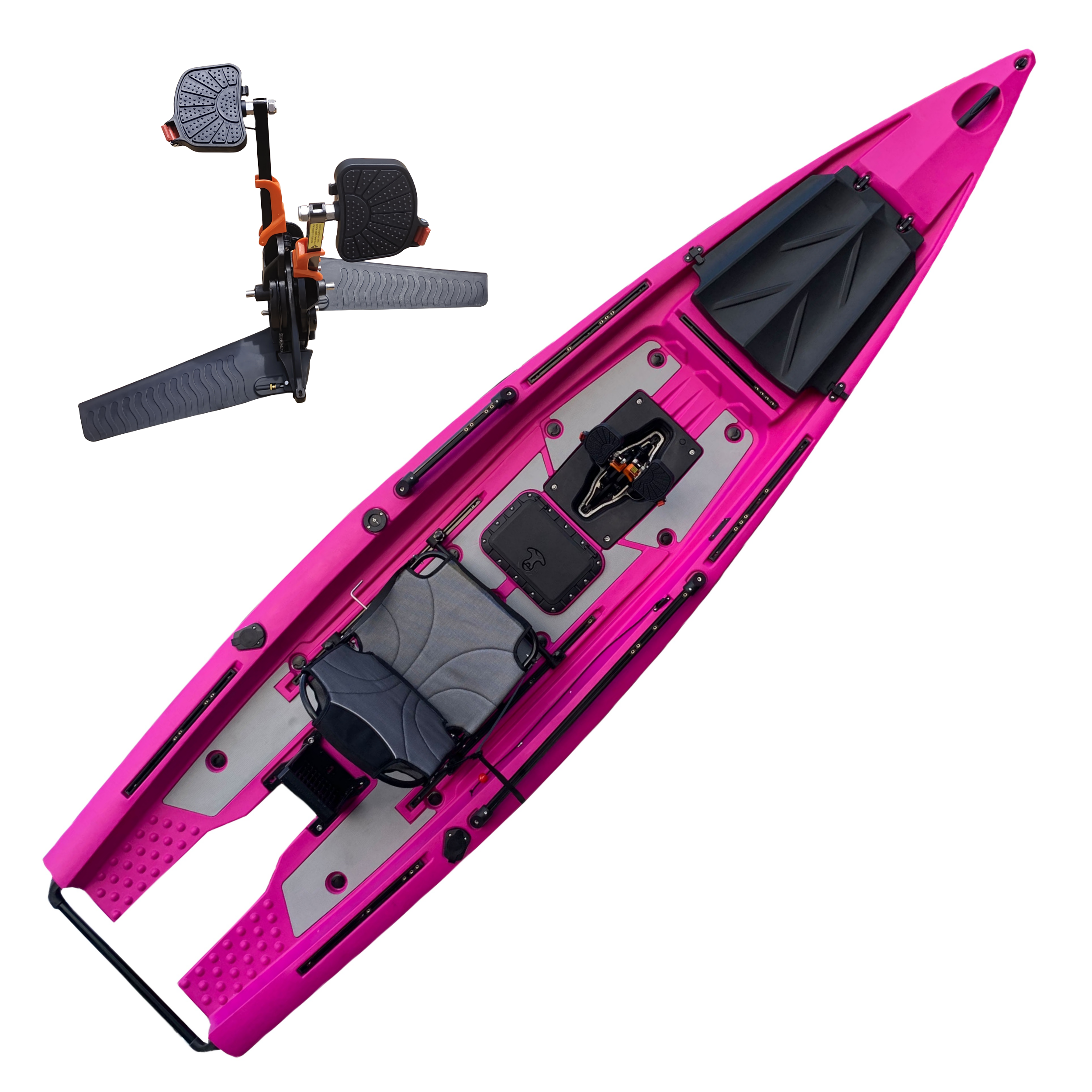 Single Skiff Boat Solo Kayak S - Fishing Kayak Sit In recension och pris