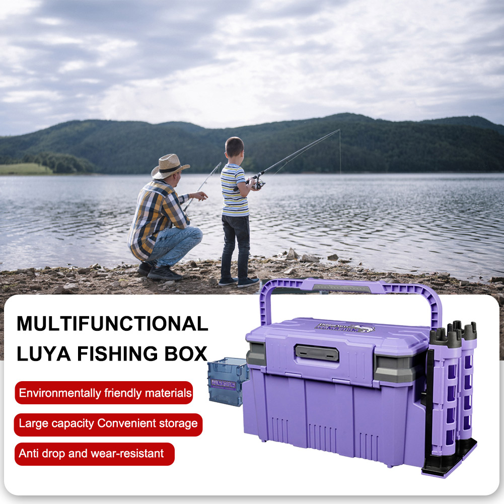 19.5L Fishing Tackle Box Multi - Fishing Kayak Crate recension och pris