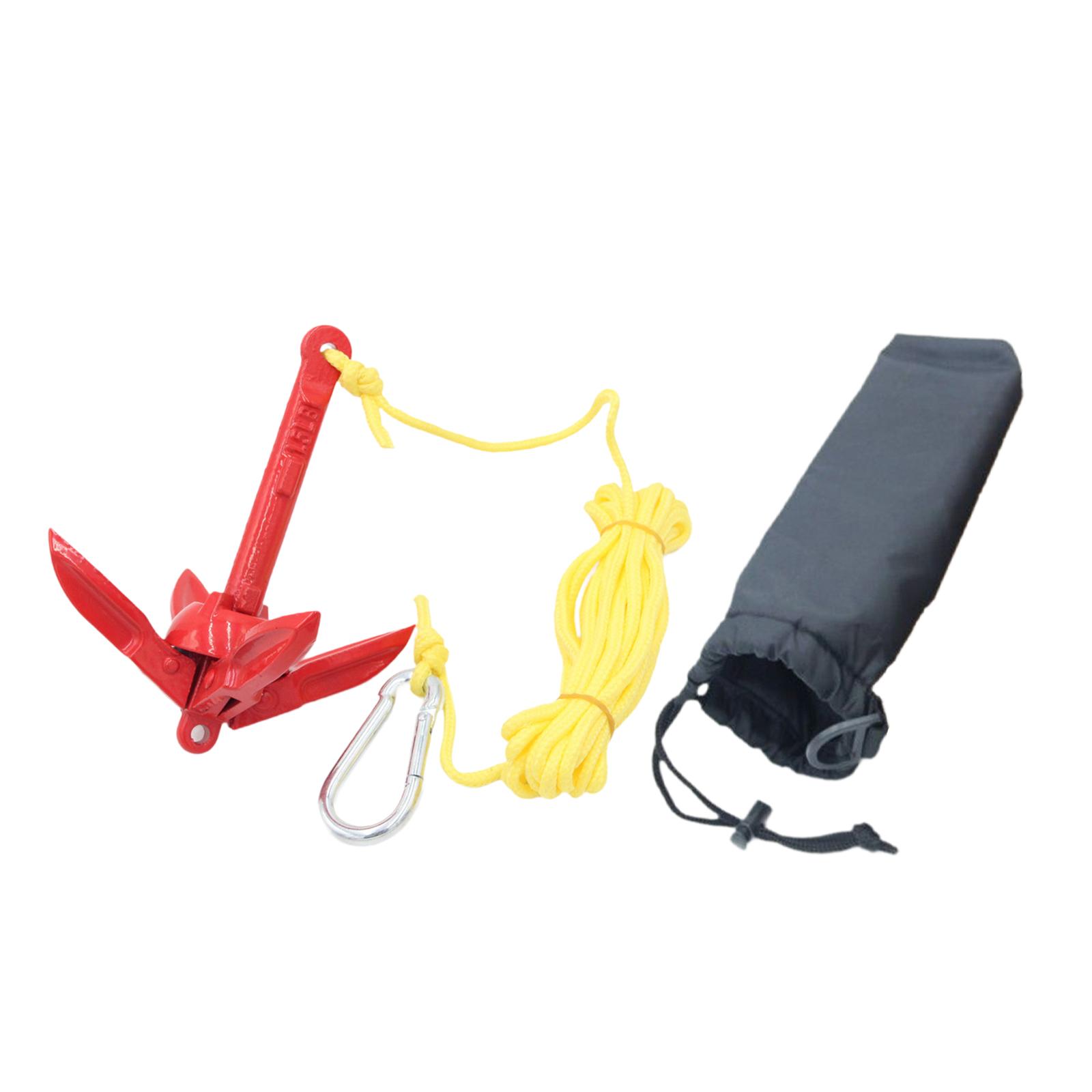 0.7kg Carbon Steel Folding Anc - Fishing Kayak Anchor recension och pris
