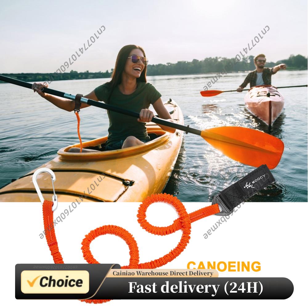 Elastic Kayak Canoe Paddle Lea - Fishing Kayak Paddle Leash recension och pris