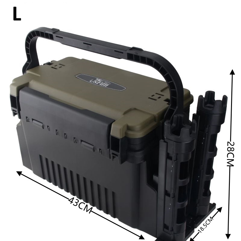 Large Fishing Box Organizer Mu - Fishing Kayak Crate recension och pris