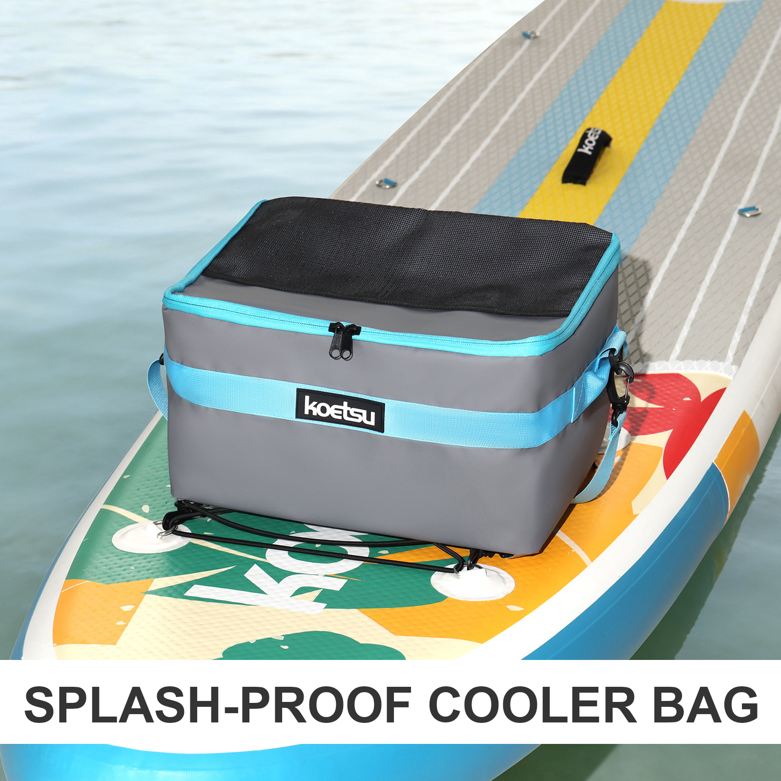 Insulated Paddleboard Cooler w - Fishing Kayak Paddle recension och pris