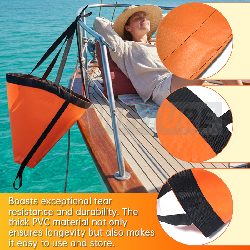18-53'' Sea Drogue Anchor Floa - Fishing Kayak Anchor recension och pris