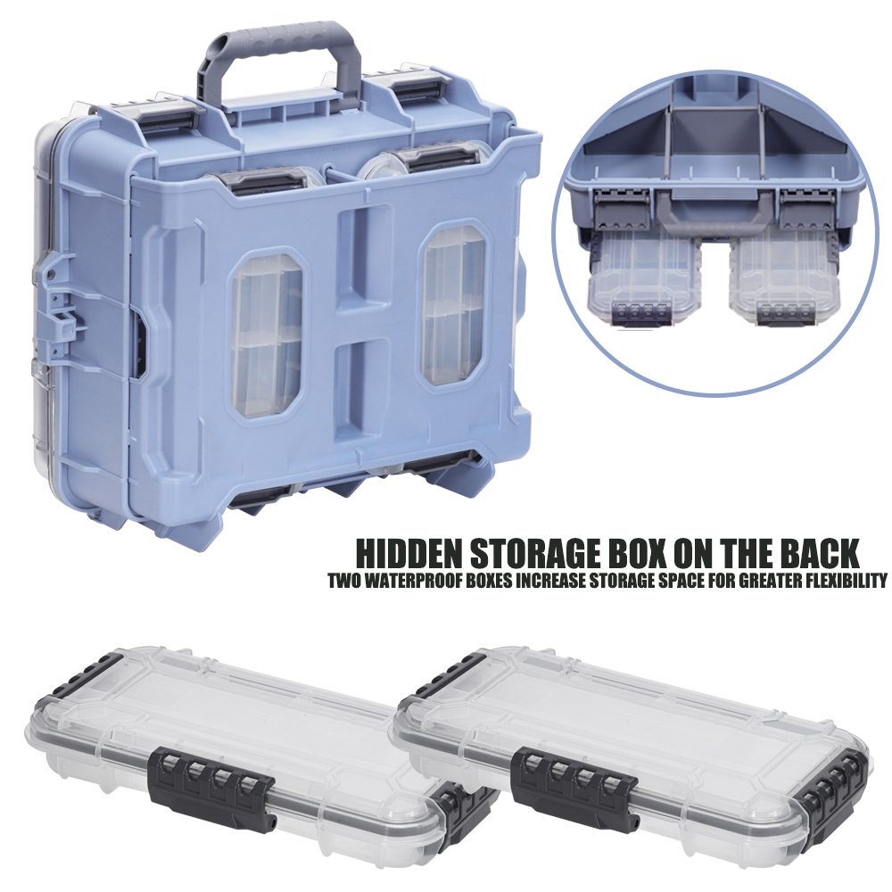 SAMOLLA Fishing Tackle Box Lar - Fishing Kayak Crate recension och pris