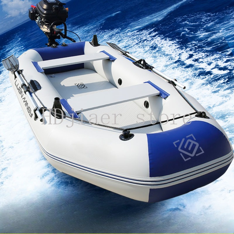Inflatable Boat with Hard Bott - Fishing Kayak Inflatable recension och pris
