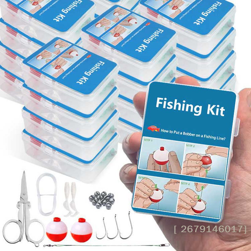 【YY26】24Pcs/Set Emergency Fish - Fishing Kayak Crate recension och pris