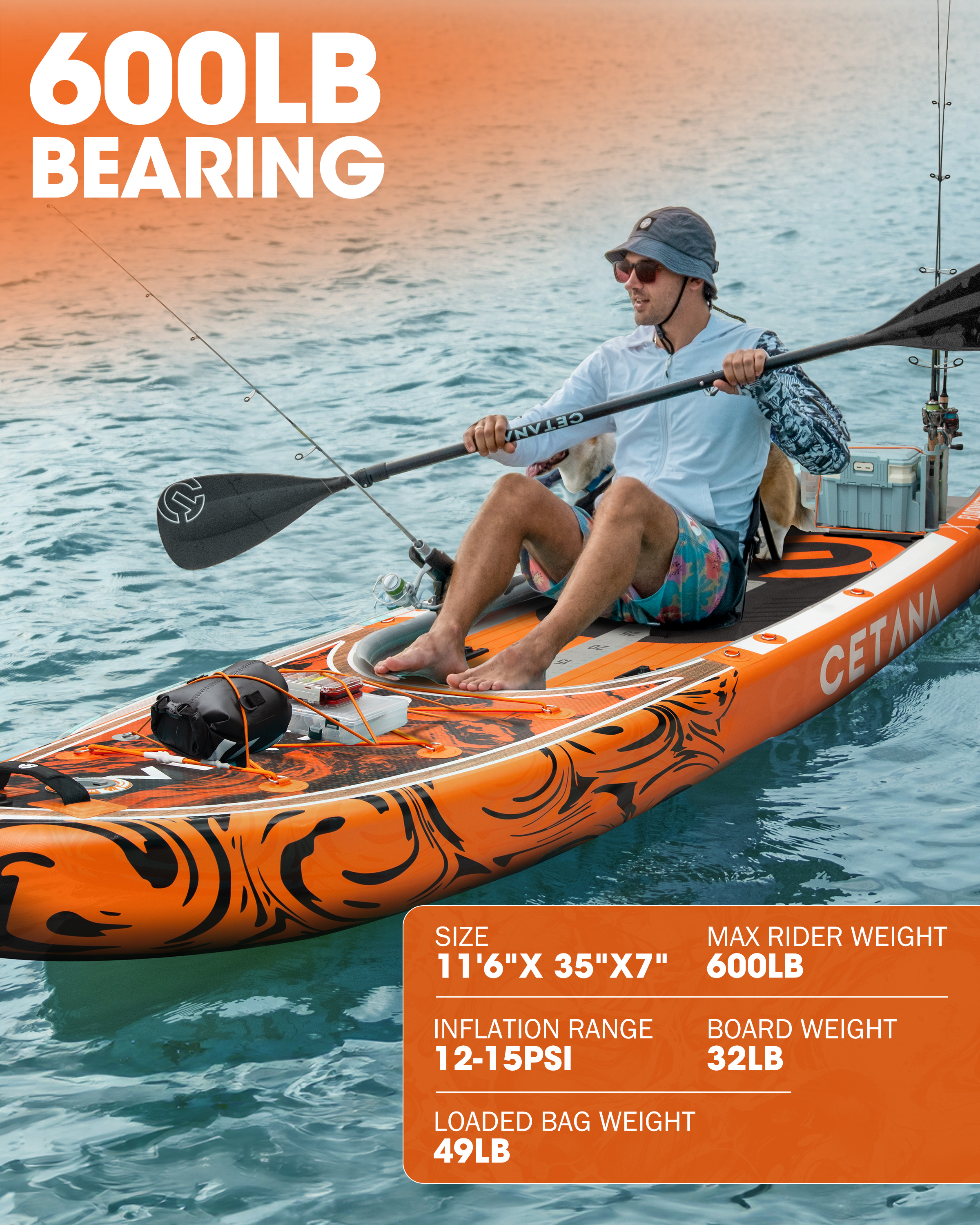 China Factory Inflatable Boat  - Fishing Kayak Rod Holder recension och pris
